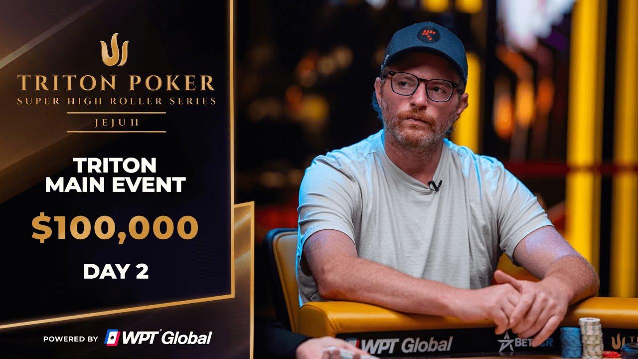 $100K NLH Main Event &ndash; Event #9, Day 2 | Triton Poker Series Jeju II 2025
