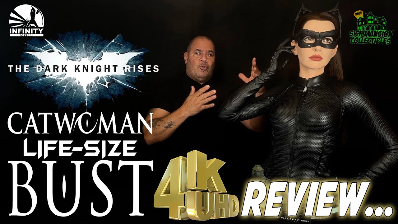 ANNE HATHAWAY INFINITY STUDIOS CATWOMEN LIFE-SIZE BUST 4K DETAILED REVIEW EP:(100)