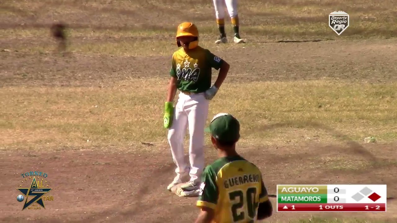 CAT JUNIOR, STA MA DE AGUAYO 9-4 MATAMOROS A.C.