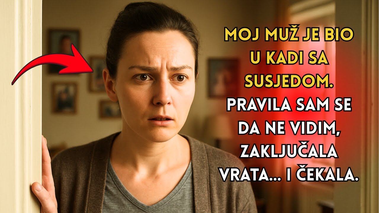 Moj muž je bio u kadi sa susjedom. Pravila sam se da ne vidim, zaključala vrata… i čekala.