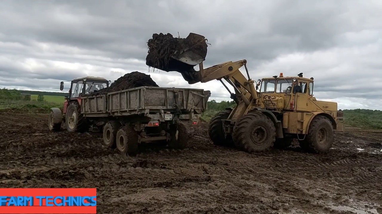 Погрузка (ПК-6) и вывоз навоза (ЗИЛ,МТЗ-1221)