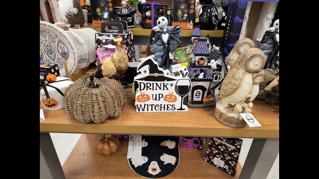 🎃🦃 Shop with me for fall holiday decor at TJ Maxx! 🍁