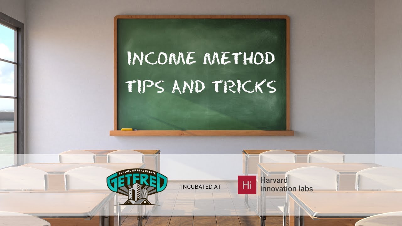 UBC Real Estate Exam Prep - Income Method - Tips and Tricks
