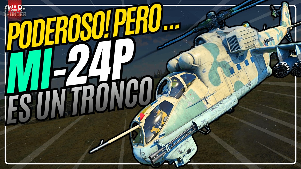 Mi-24P: el helicóptero soviético que puede estar ROTO en combate