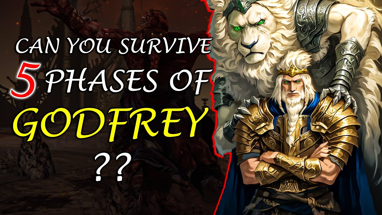 Elden Ring: Lord Godfrey - Grace's Chosen (5 Phases 💀)