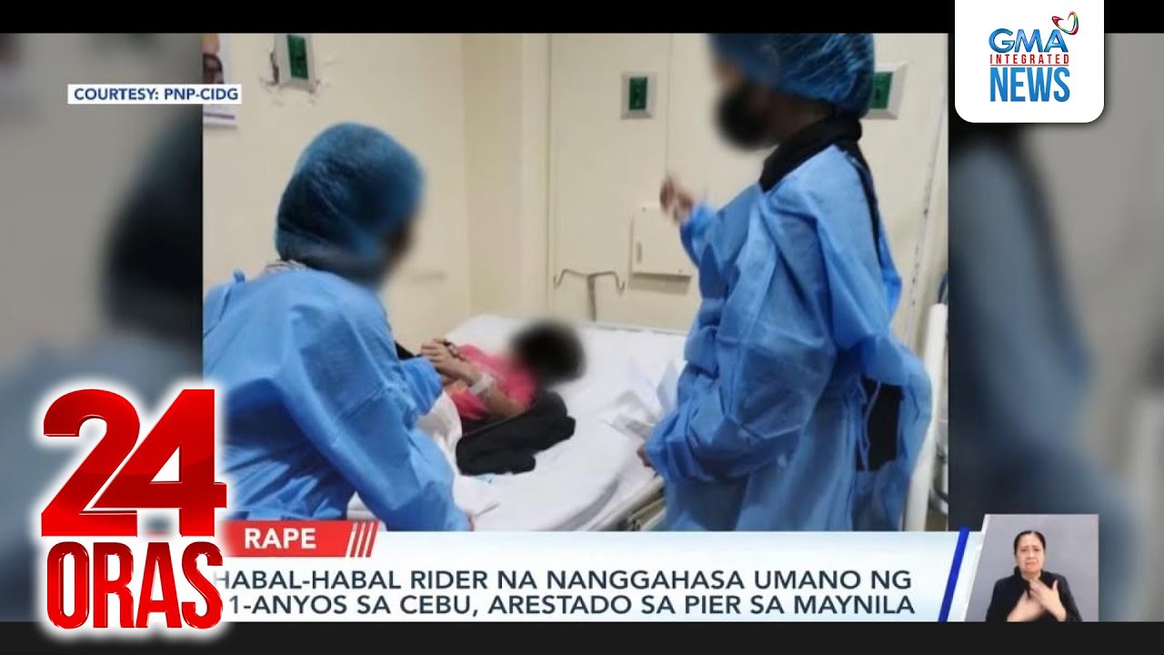 Habal-habal rider na nanggahasa umano ng 11-anyos sa Cebu, arestado sa pier sa Maynila | 24 Oras