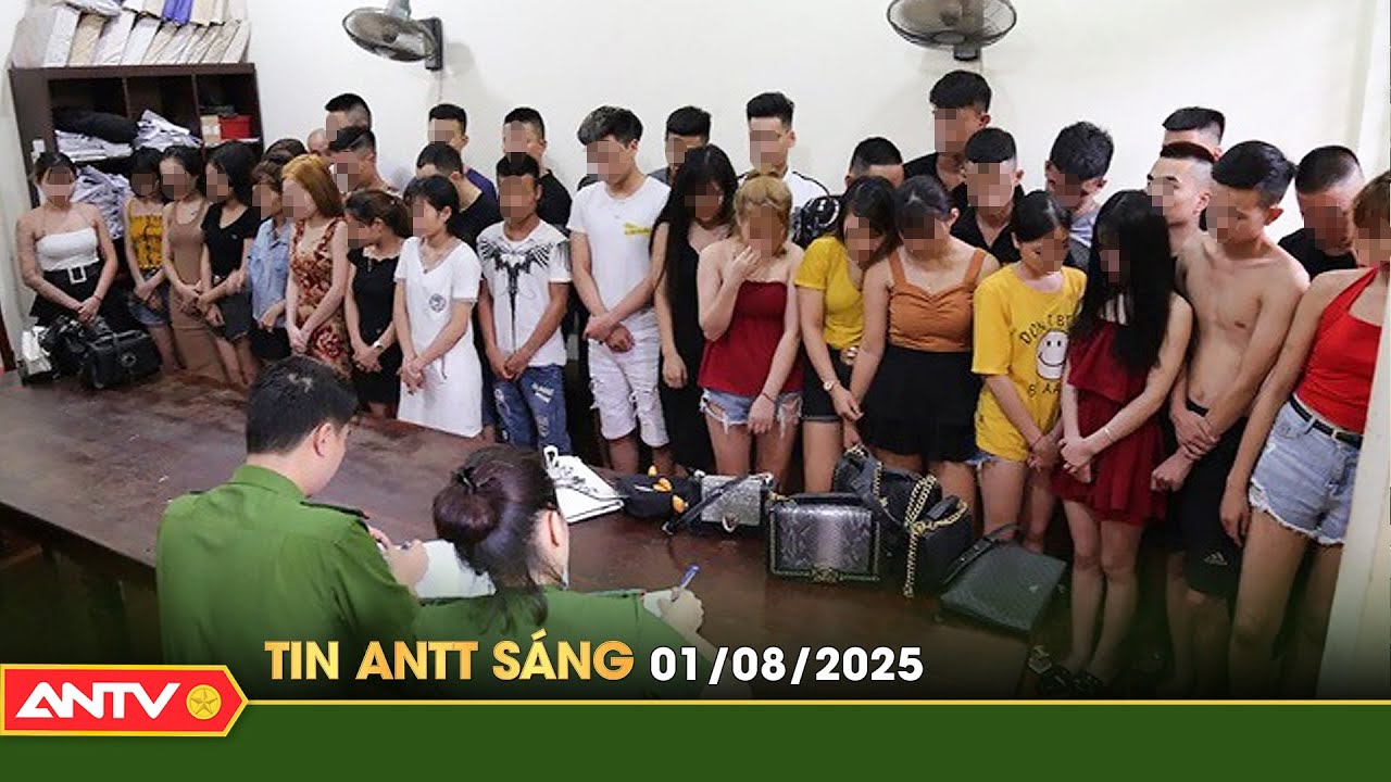 Tin tức an ninh trật tự nóng, thời sự Việt Nam mới nhất 24h sáng 1/8 | ANTV