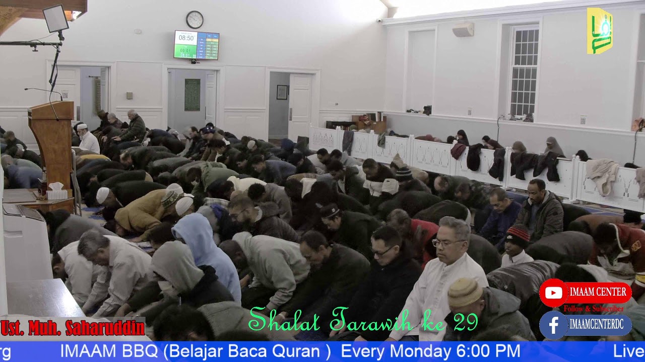 Salat Tarawih Malam 29 Lead By Ustadz Muh .Saharuddin @IMAAM center March 17  2026