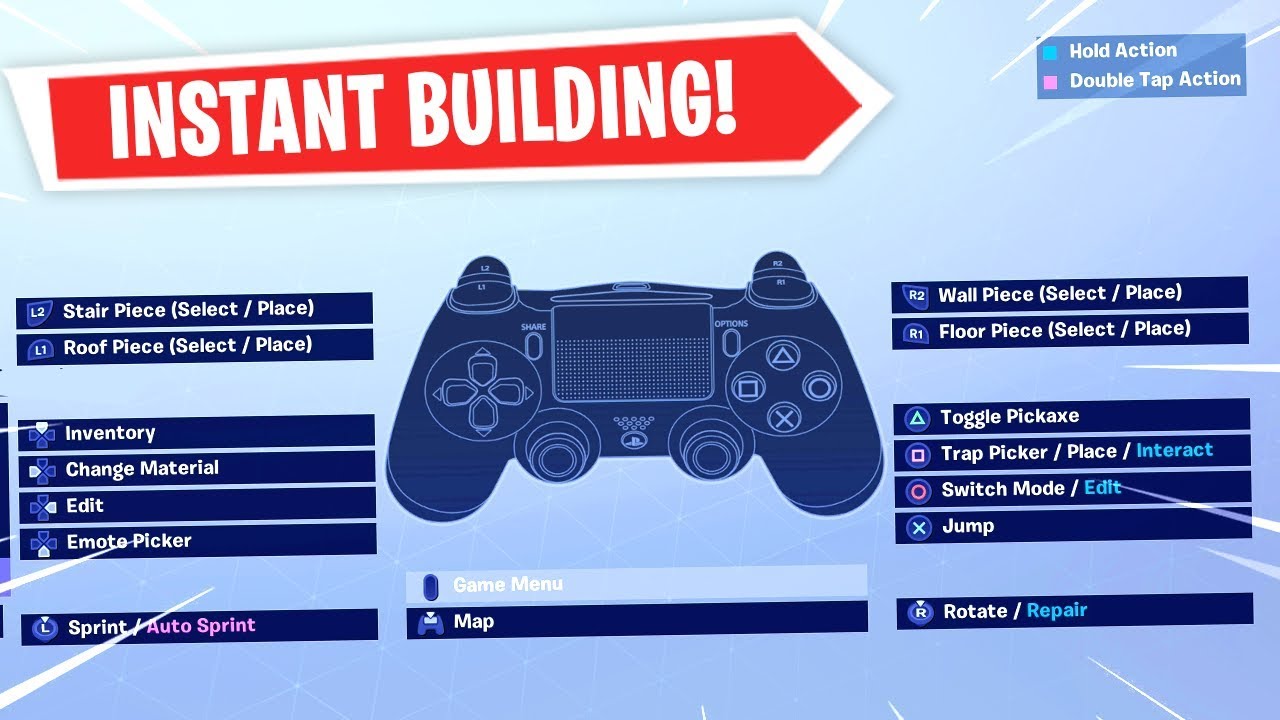 Best Fortnite Custom Controller Settings For Building - INSTANT EDITING