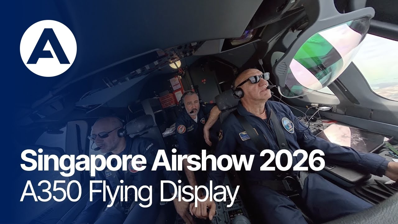 Singapore Airshow 2026 - A350 Flying Display