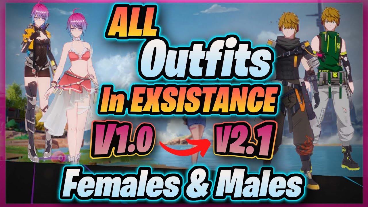 Every Outfit for both Males and Females in Tower of Fantasy