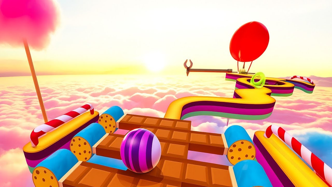🏐 Going Balls Epic Level 146 Run | Impossible Ball Race Challenge great mobile game 💥