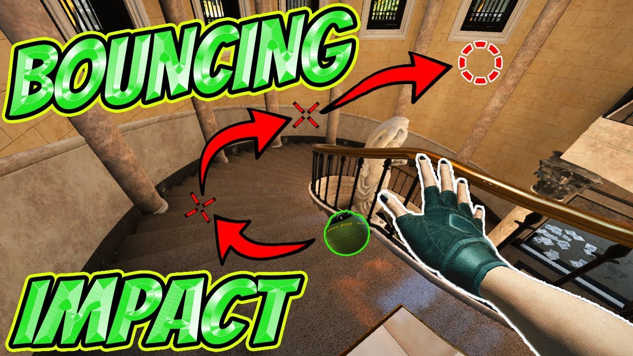 HOW TO BOUNCE AN IMPACT GRENADE - Rainbow Six Siege (Operation White Noise)