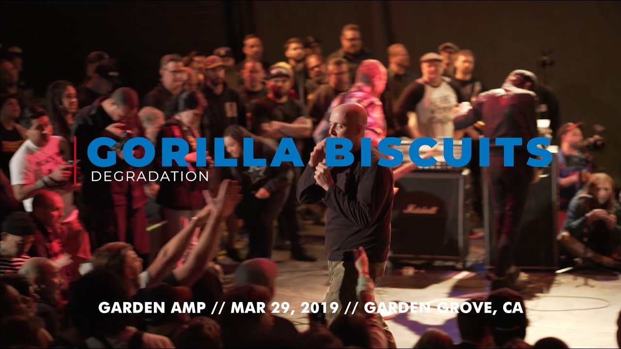Gorilla Biscuits | DEGRADATION | Garden Amp (3/29/2019) LIVE
