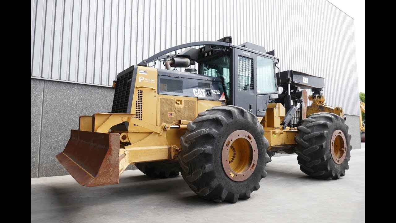 Demonstration video Caterpillar 525C Wheel Skidder