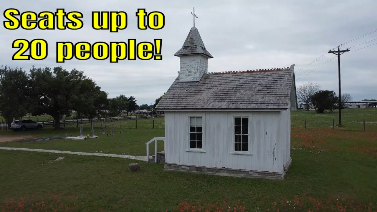World's Smallest Active Church in Texas - St. Martin Catholic Church