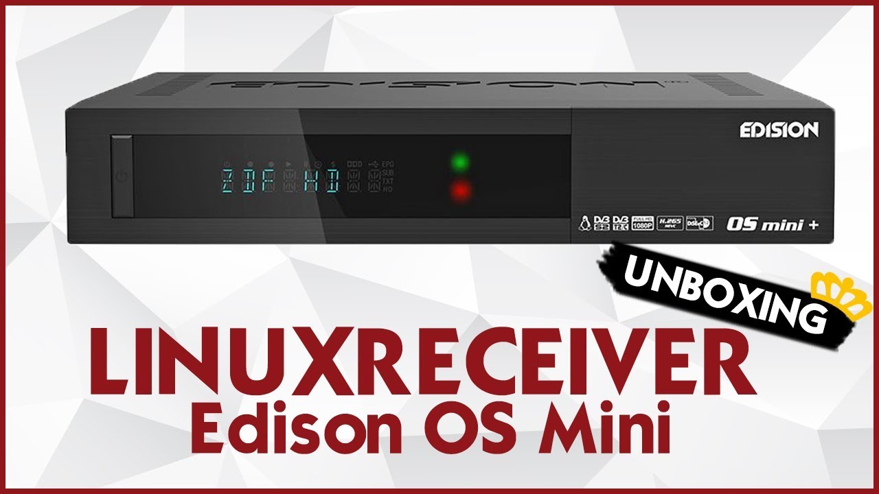 Linuxreceiver: Edision OS Mini (WIFI & Bluetooth onboard!) | Unboxing 👑