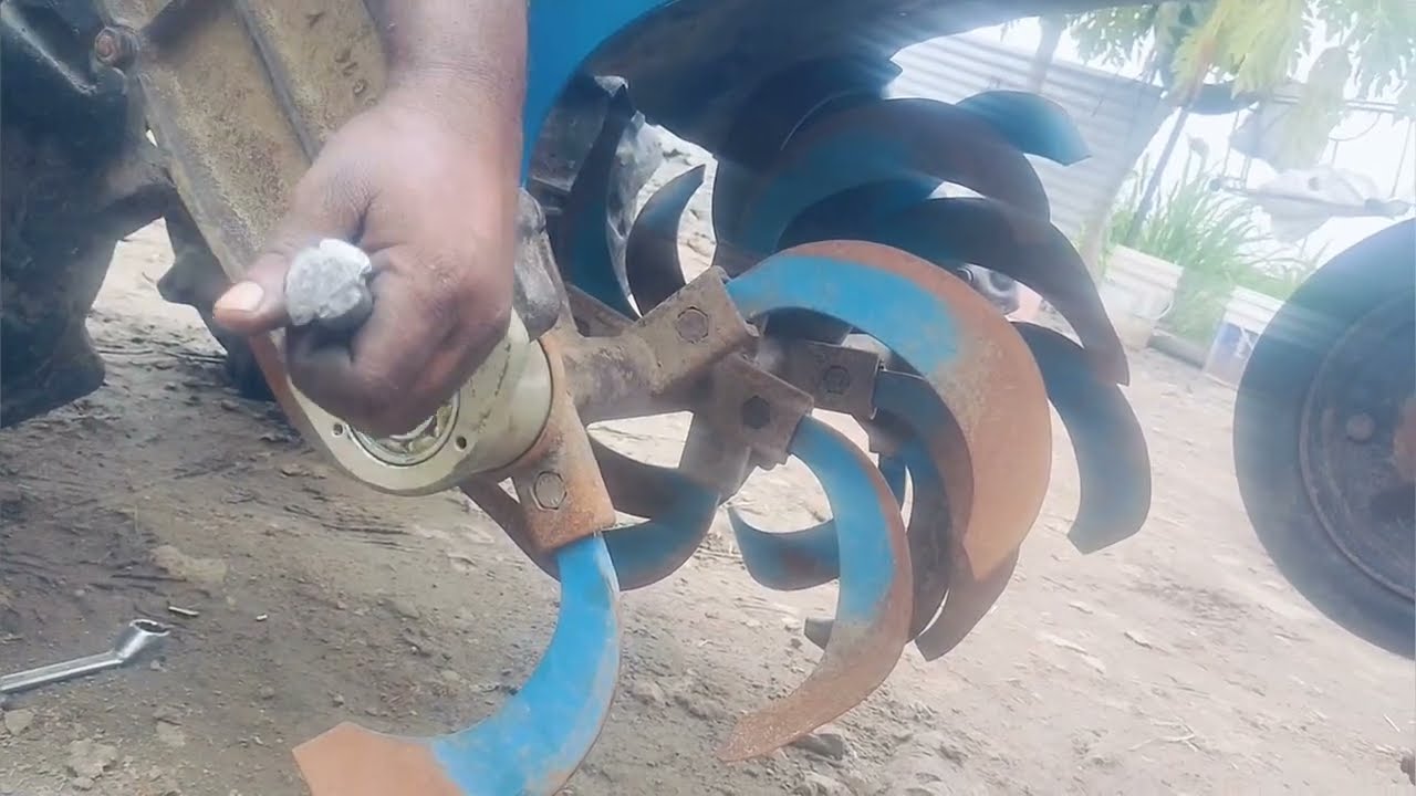 How to change oil seal and bearing rotary shaft | VST शक्ति 130 DI Power Tiller
