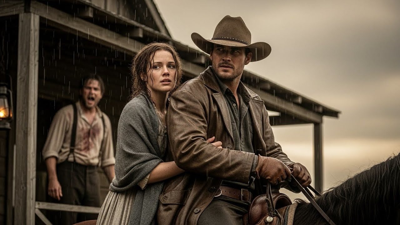 Her Husband Beat Her For Being Barren Every Night, Cowboy Stopped Him And Took Her Somewhere Safe