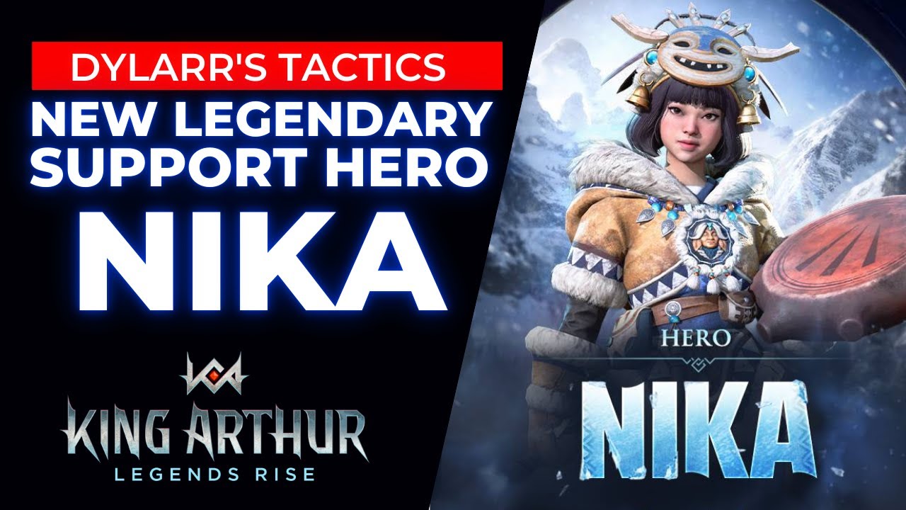 Nika - A New Serpent Support Legendary Hero | First Look | King Arthur Legends Rise