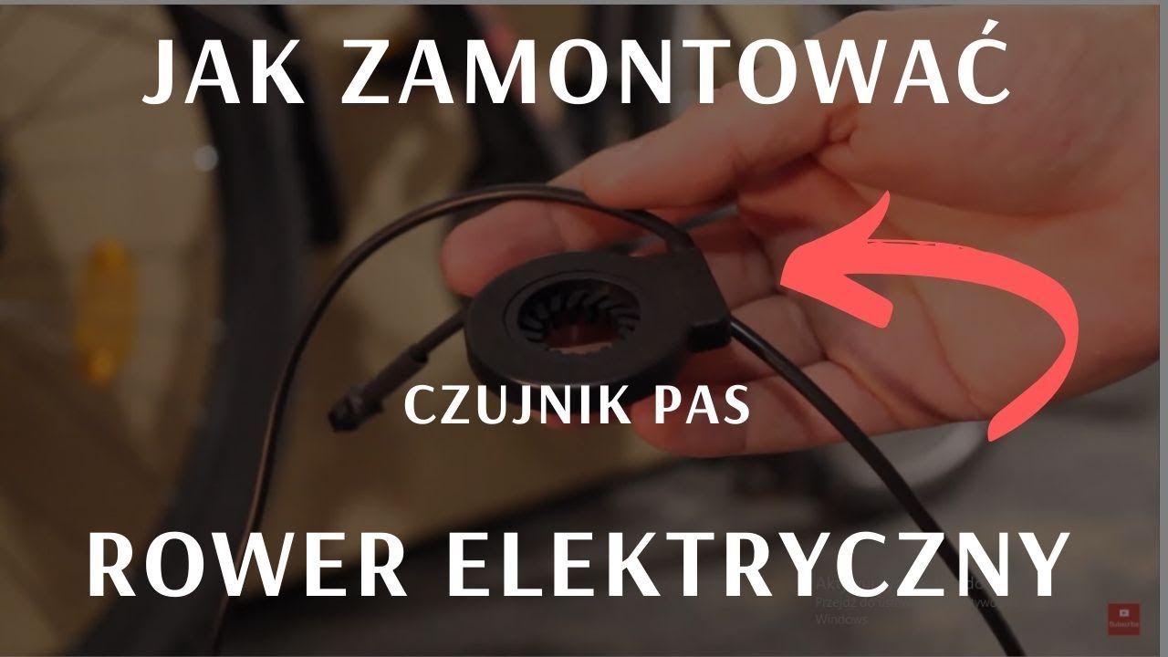 🌟MB#038 Montaż czujnika PAS na kwadrat - Poradnik jak przerobić rower na elektryczny cz1