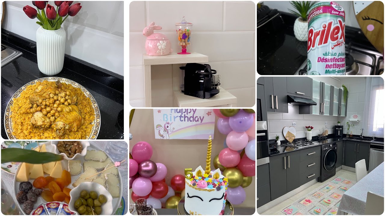 فيديو متنوع🥰فطور صباحي ،عيد ميلاد بنتي،ركن قهوة جديد،روتين مسائي😘#روتيني_اليومي #روتين#عيد_ميلاد