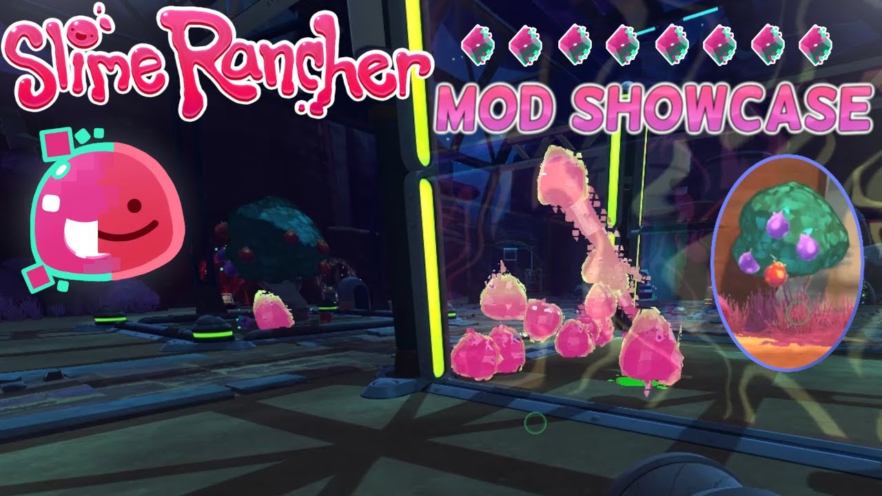 Ranching Glitched Slimes! Slime Rancher Mod Showcase