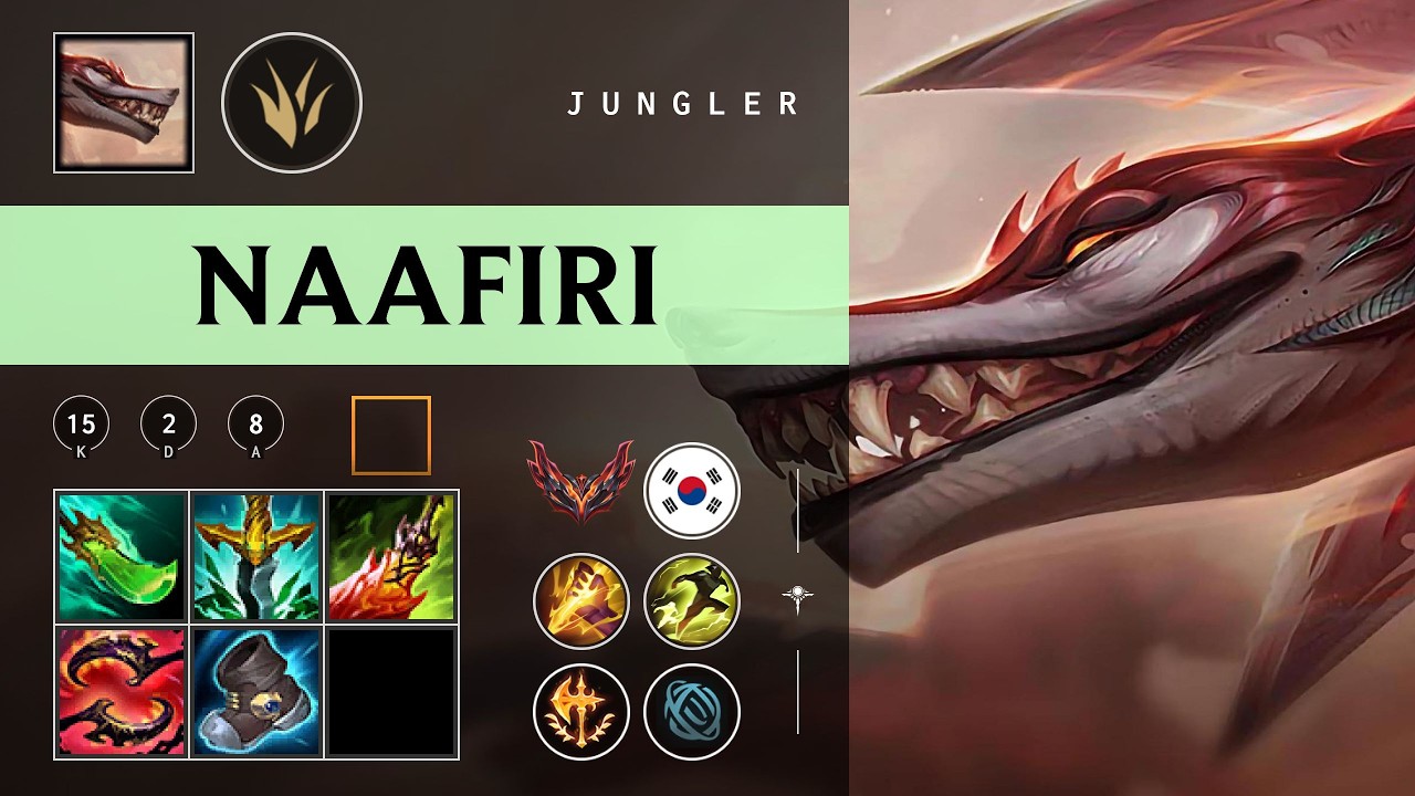 Naafiri Jungle vs Kindred - KR Grandmaster Patch 26.03