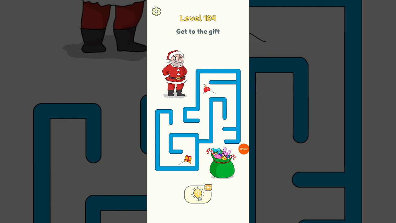 DOP 2 Level 164 Get to the gift Gameplay walkthrough solution