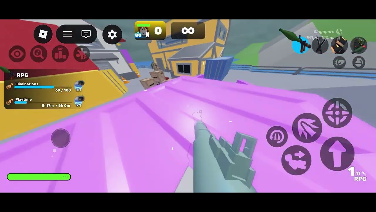 Trying to do we1rd’s trick shot movement tech ( ts is impossible on mobile ✌️✌️✌️😭😭)