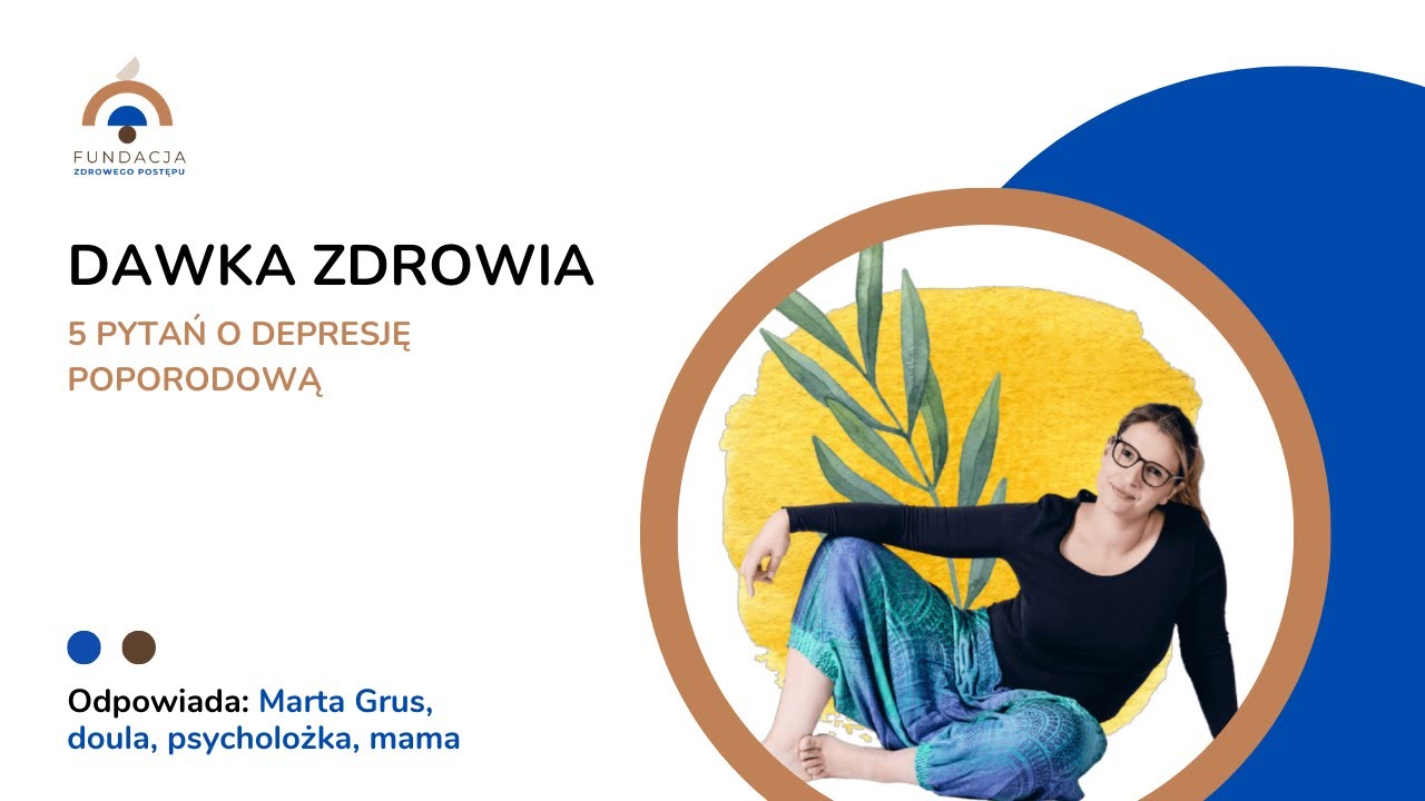 Dawka Zdrowia: Depresję poporodową i baby blues łączy jedno - mama potrzebuje wsparcia