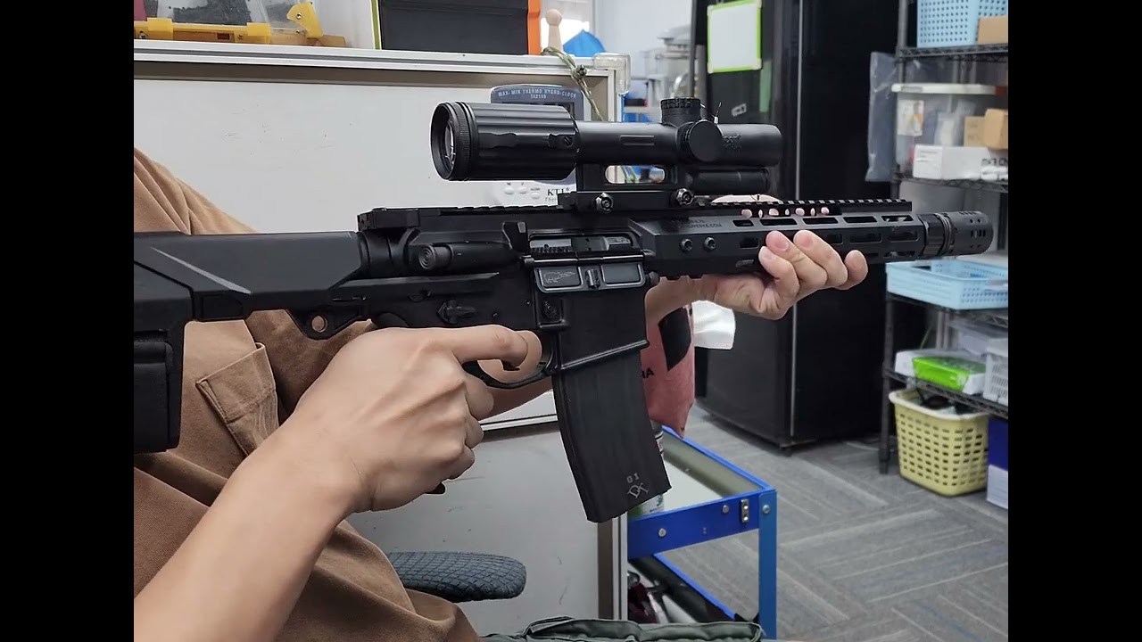 Testing the Dytac NOVESKE Chainsaw MWS GBB using Enhanced MWS Piston Head (19.1mm)