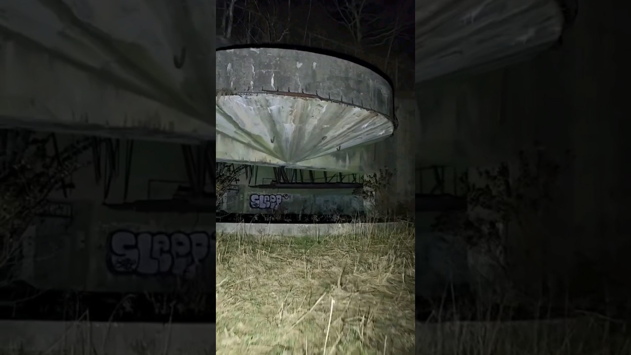 We discovered an abandoned underground military base
