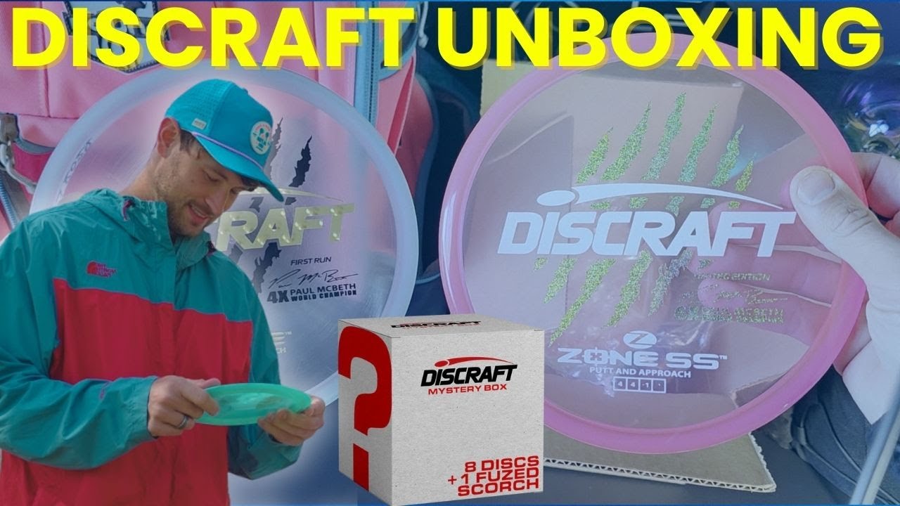 Я распаковал 2 таинственные коробки Discraft из «Черной пятницы» + Claw Zone SS... Стоили ли они ...