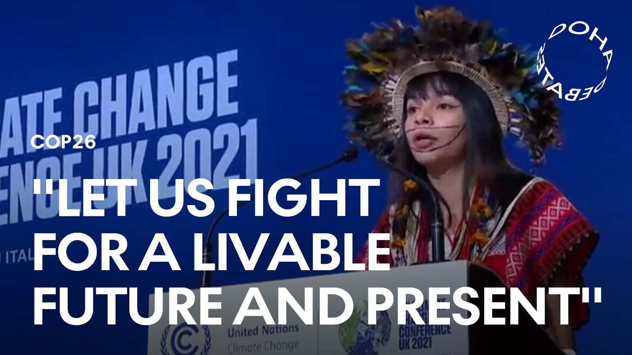 Indigenous activist Txai Suruí's full speech at COP26