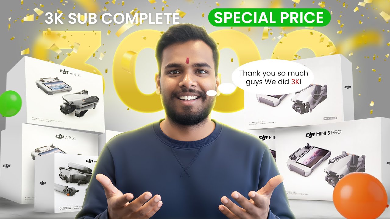 We Hit 3,000 Subscribers ❤️ | Special Price for You