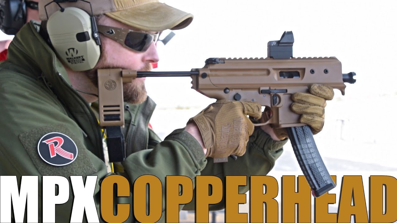 SIG Unveils Super Short MPX CopperHead (SHOT Show 2019)