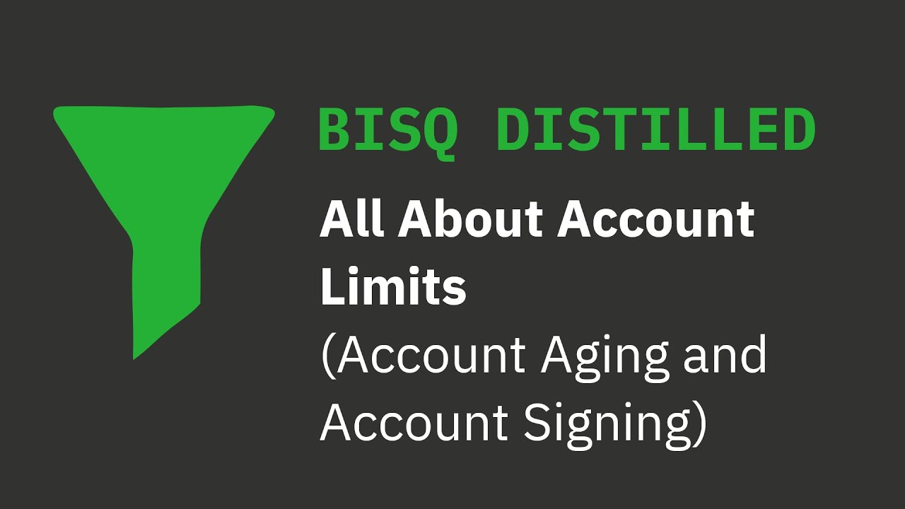 All About Account Limits on Bisq (Fiat Only)