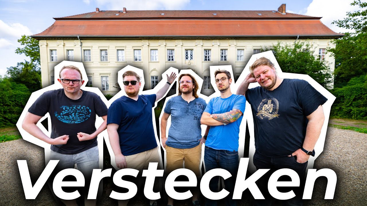 Der SITZT IM BAUM!? | Verstecken beim Schloss Dretzel