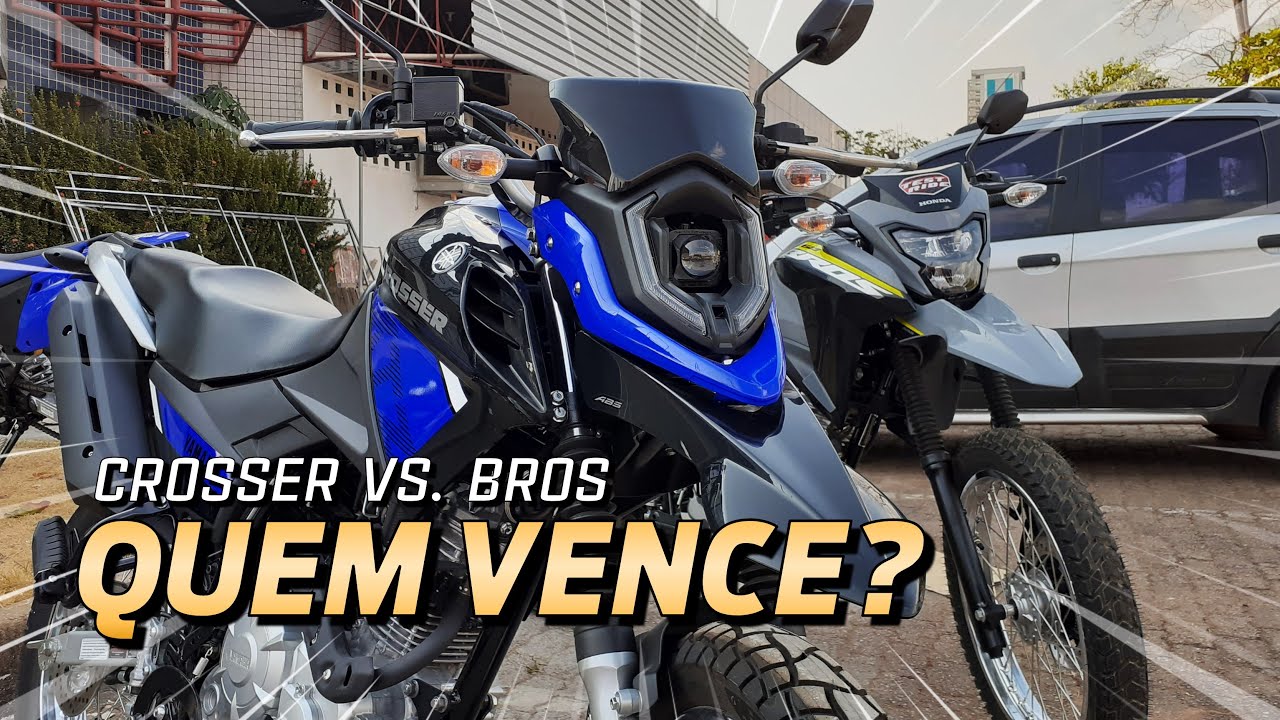 Crosser 150 vs Bros 160 🔥 Qual a melhor escolha? [COMPARATIVO] #nandoangelo #motovlog