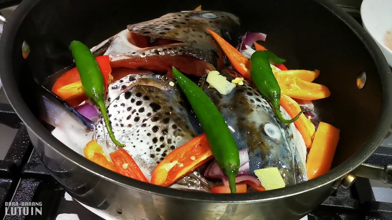 Pinangat na Salmon Head
