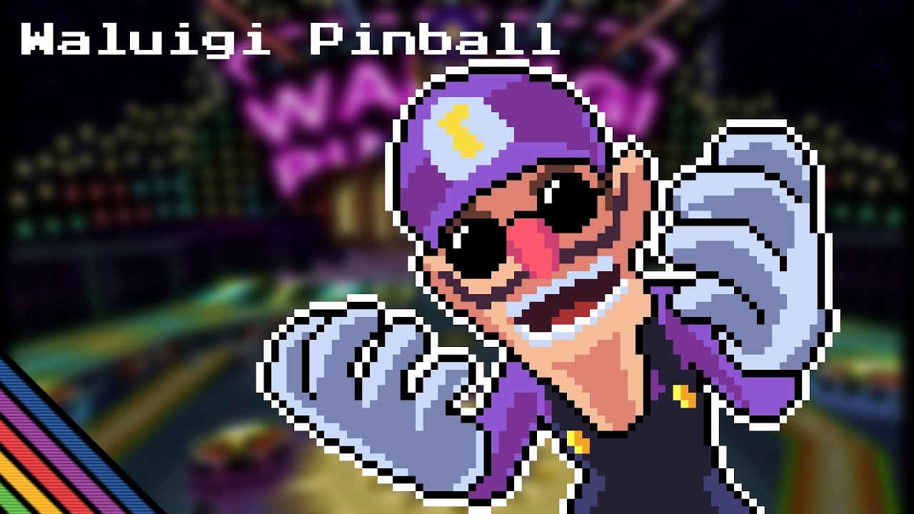 Waluigi Pinball 8-BIT - Mario Kart DS (Smash Bros. Version)