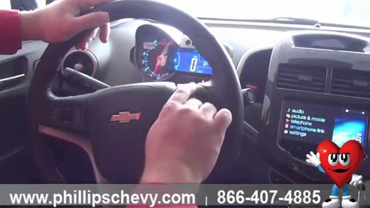 2015 Chevy Sonic LTZ - Interior Features - Phillips Chevrolet - Chicago New Car Dealership