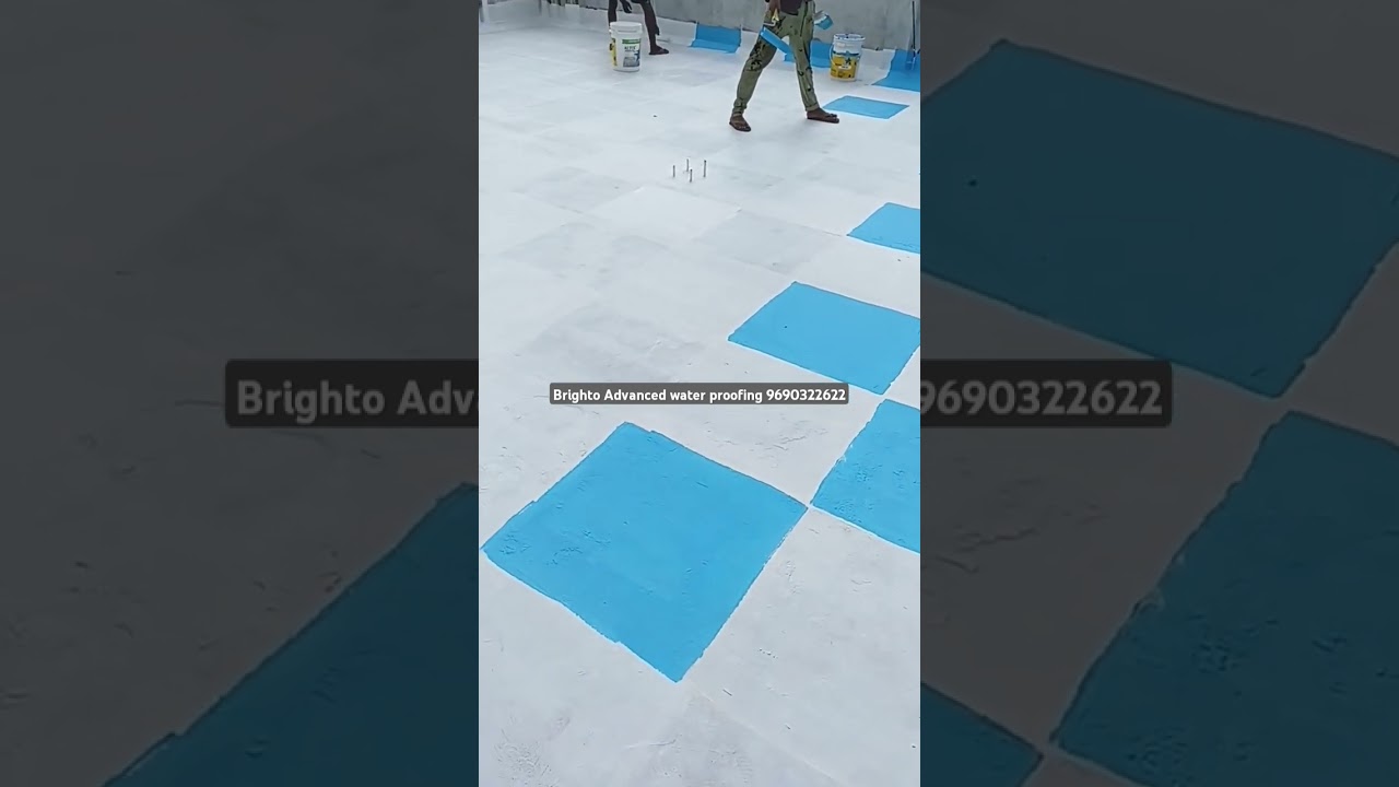 Brighto water proofing advance technology #construction #waterproofing #civilengineering #shorts #yo