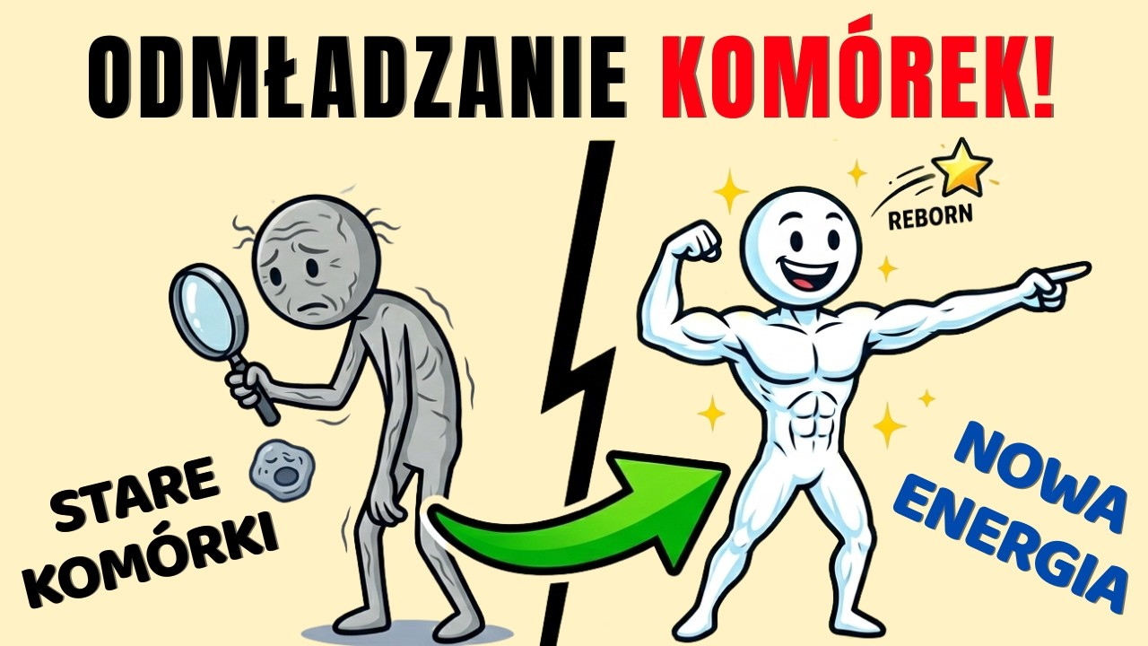 Autofagia po 50-tce: Jak odmłodzić kom&oacute;rki i odzyskać energię w 7 dni?