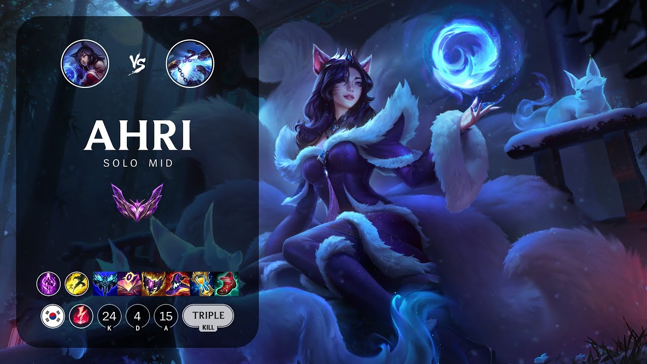 Ahri Mid vs Xerath - KR Master Patch 13.23
