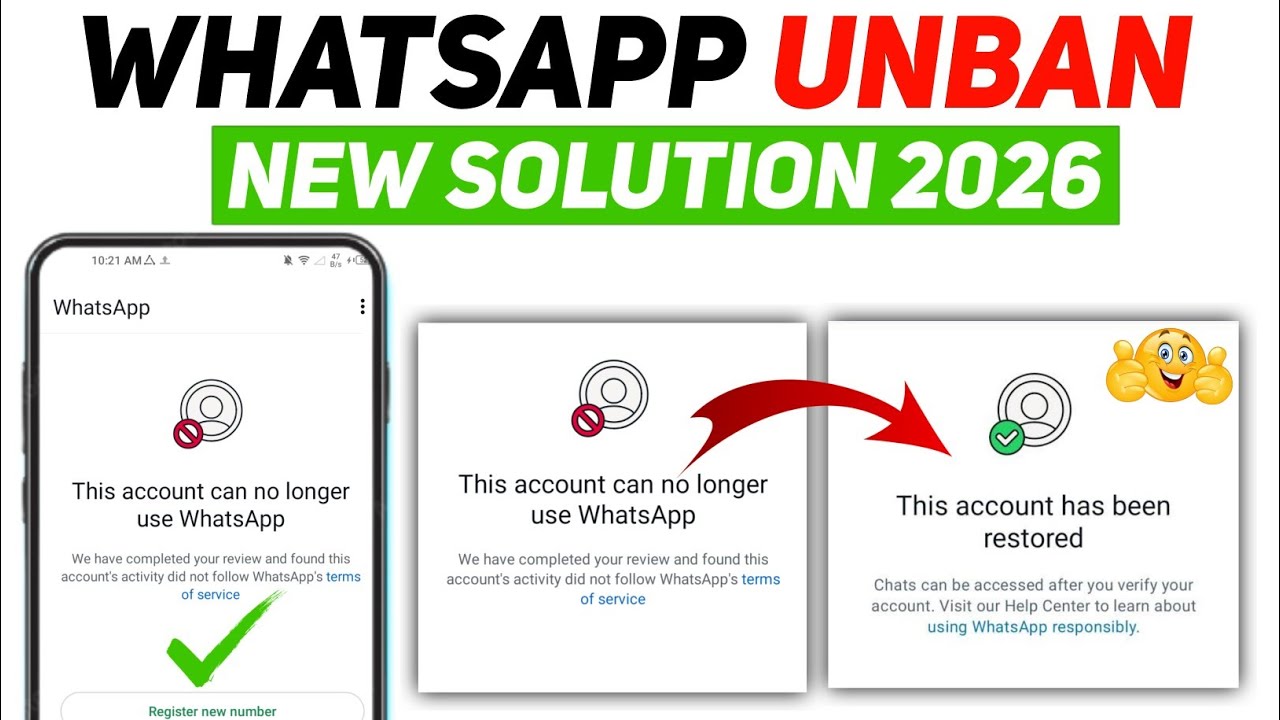 This account can no longer use WhatsApp Problem | 2026 Complete Fix Guide