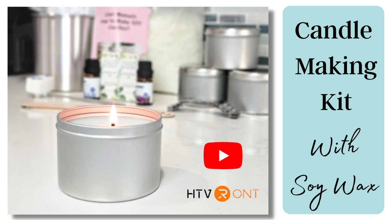 DIY Soy Candle Making Kit Tutorial and Review