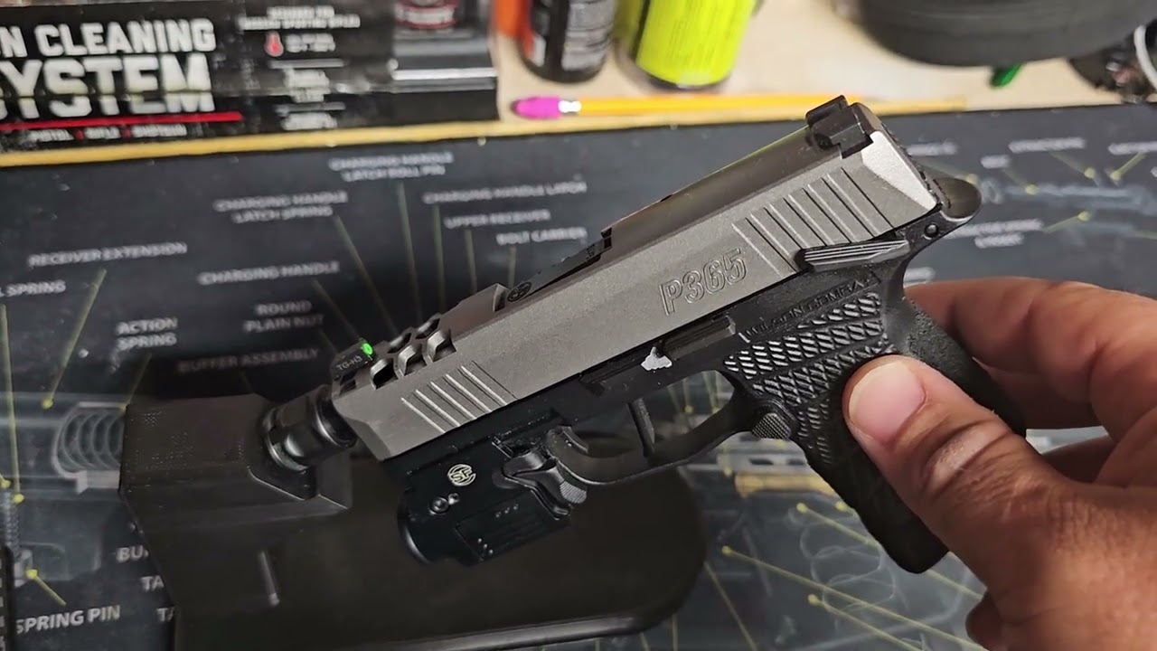 Custom Sig P365 build. Mcarbo. Armory Craft. Wilson Combat.