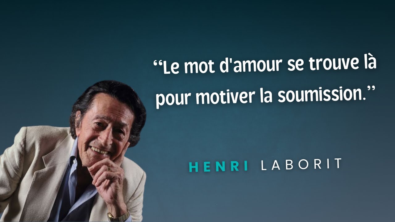 Amour, Fuite et Conscience : Les vérités dures sur la nature humaine - Henri Laborit